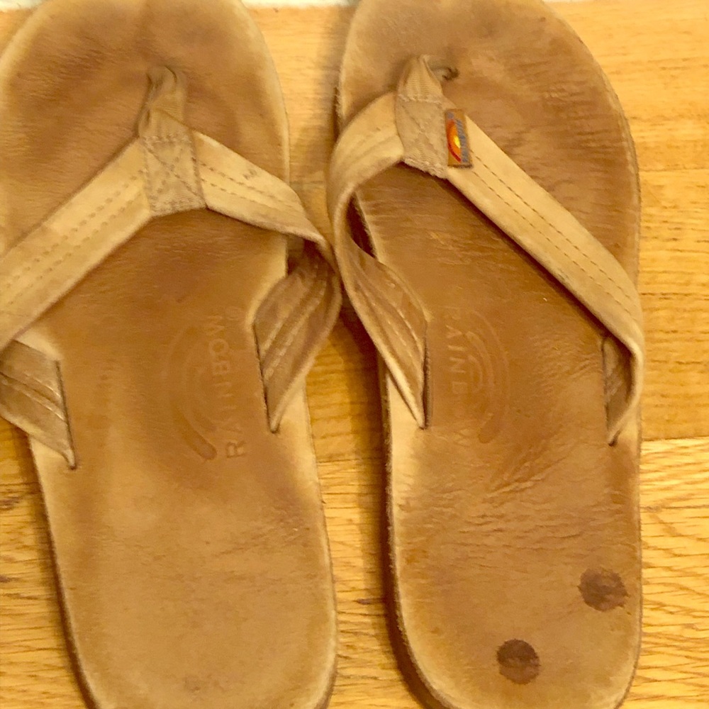 Rainbow Women’s Thick Strap Flip Flops